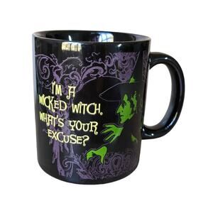 Wicked Witch Wizard of Oz coffee mug black
